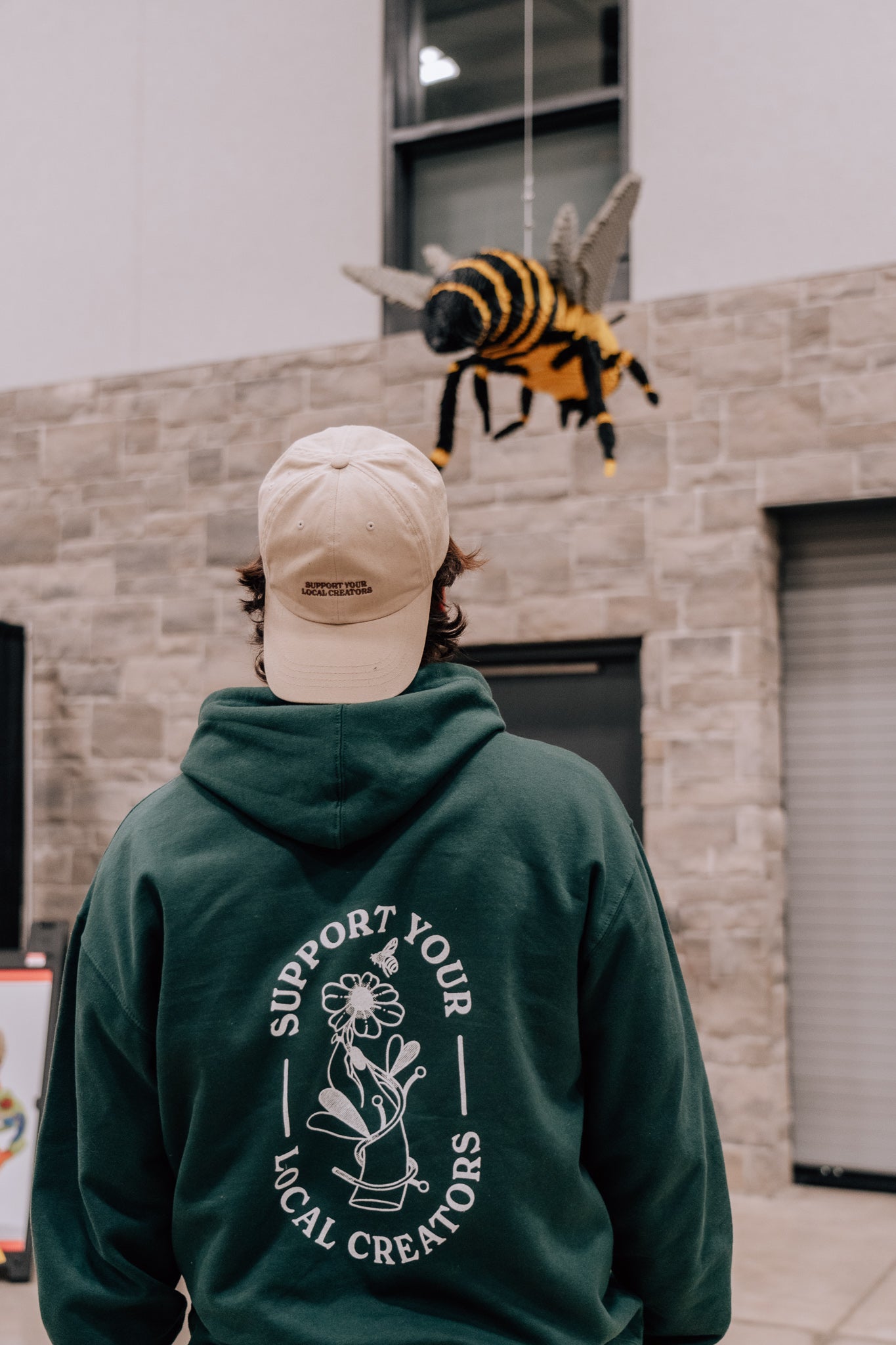 HOODIE Support Your Local Creators